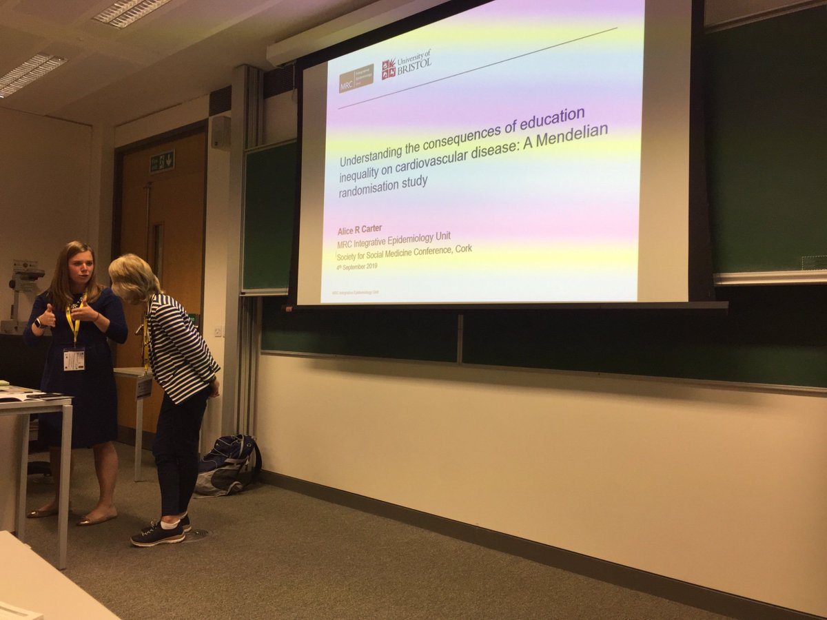My colleague at Bristol gave a prize-winning talk!!!