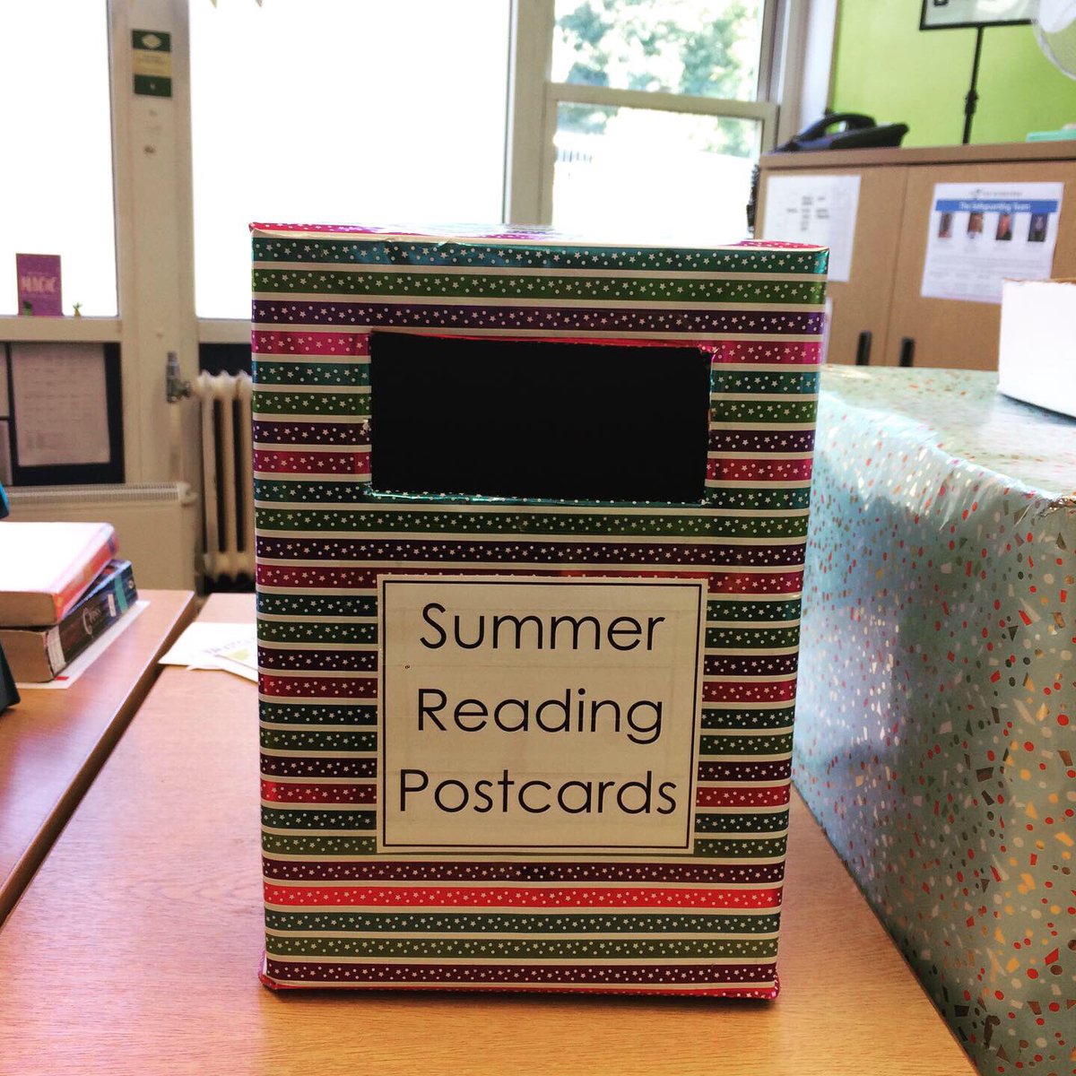 miz_library's tweet photo. Just a few examples of our Summer Reading Postcard Challenge. Year 7 and 8 have been busy! These postcards will be delivered to staff... Although I may have to keep some of these beauties for a display in the library.
#caughtreading #summerreading2019 #BackToSchool https://t.co/cRJOlHCyB2