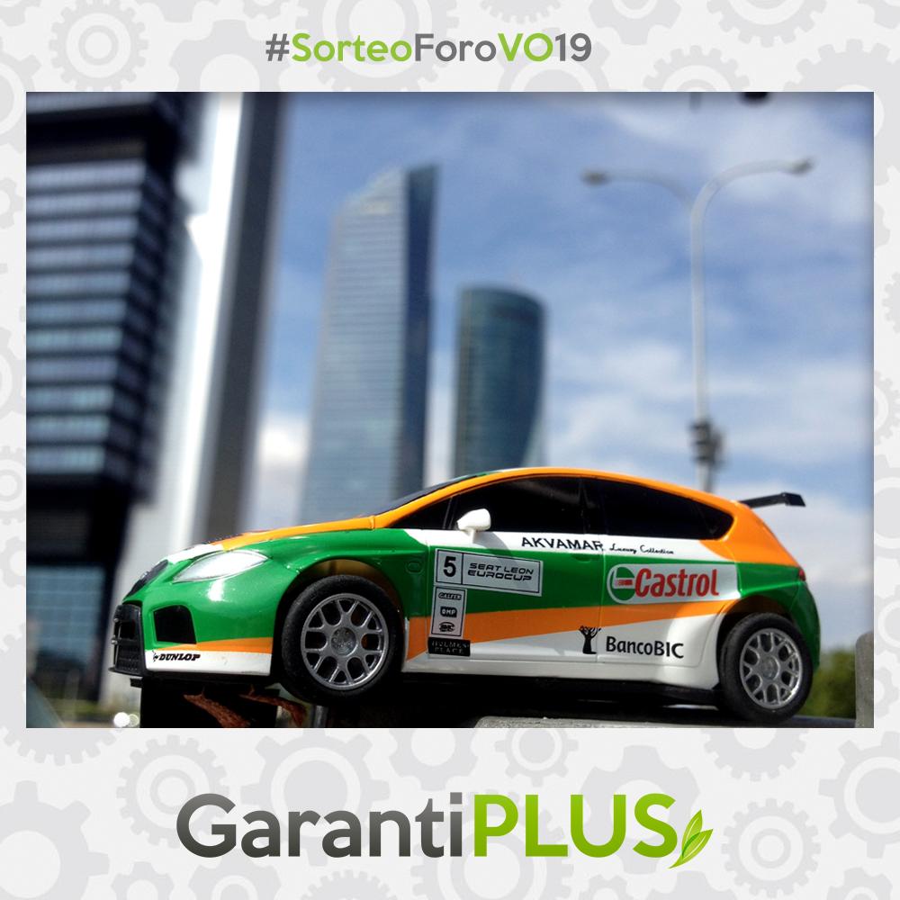 GarantiPlus's tweet photo. Nuestro #Coche de camino al #ForoVO19: 1ª visita #Las4Torres uno de los lugares más espectaculares de #Madrid¿Cuál será la siguiente parada?🤔 #ForoVO #ForoVO19 #GanaConGarantiPLUS #ScalextricClub #ClubScalextric #GarantiplusScalextric #GarantiasMecanicas #SorteoForoVO #SorteoGP https://t.co/k0BrlCrG2X
