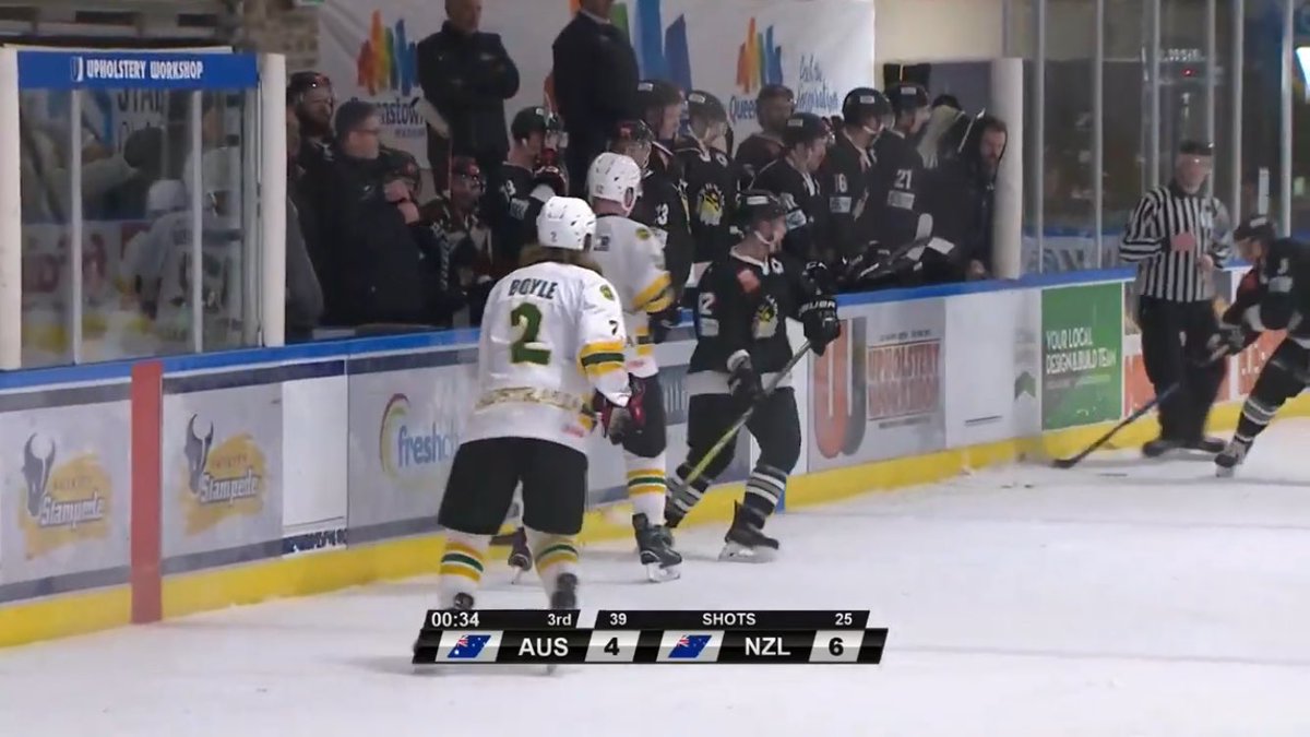 burnie08mac's tweet photo. The #MightyRoos go down 6-4 to NZ in a close game in Christchurch #AIHL https://t.co/VMbgGAO8cH