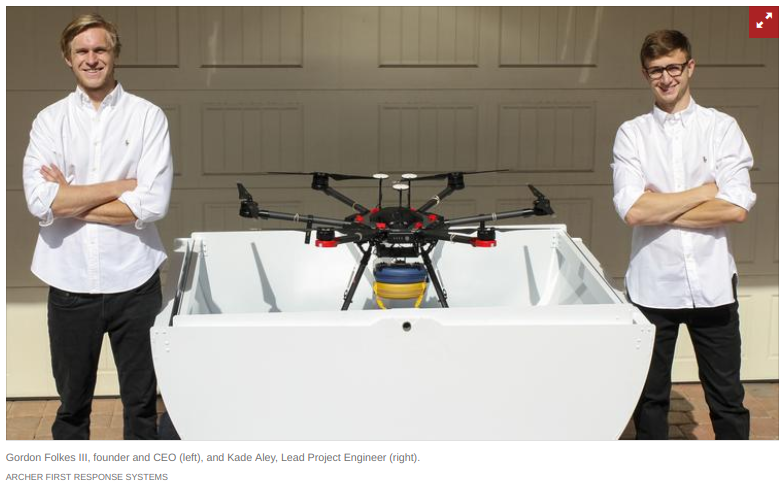 hwingo's tweet photo. @bizjournals @Archer_FRS Great #podcast on @Archer_FRS here, 

https://t.co/uBqbT0WYCD

an interview with the #drone #startup's #CTO, #SpencerHehl

#Drones #UAS #LifeSaving-#Drone #Unmanned #aircraft #AED #Narcan #FirstResponders #Orlando-#tech #startups #venturecapital #Florida https://t.co/5Eqa89PBoH
