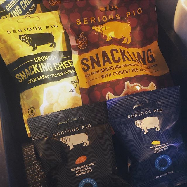 Serious snacks from <a href="/SeriousPig/">SERIOUS PIG</a> - available <a href="/_ImpeccablePig_/">The Impeccable Pig Restaurant and Rooms</a> #swinedineandsleep #seriouslytasty #tastytreats #minibarsnacks #barsnacks #oinkoink