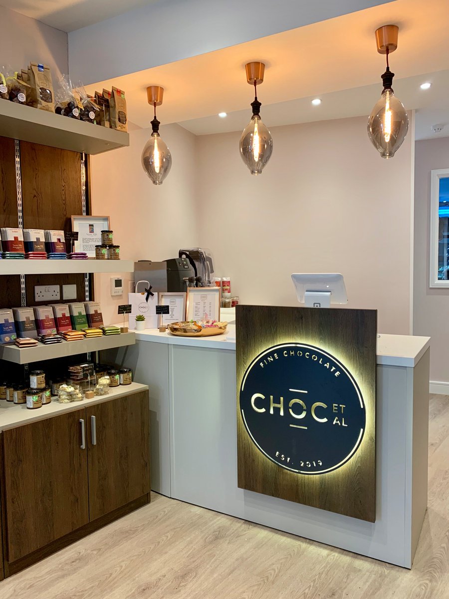 Throwback to July when we manufactured and installed this reception counter for a shop in Frome, Somerset. #ThrowbackThursday #furniture