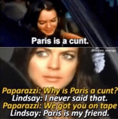 Is cunt paris a Paris Hilton