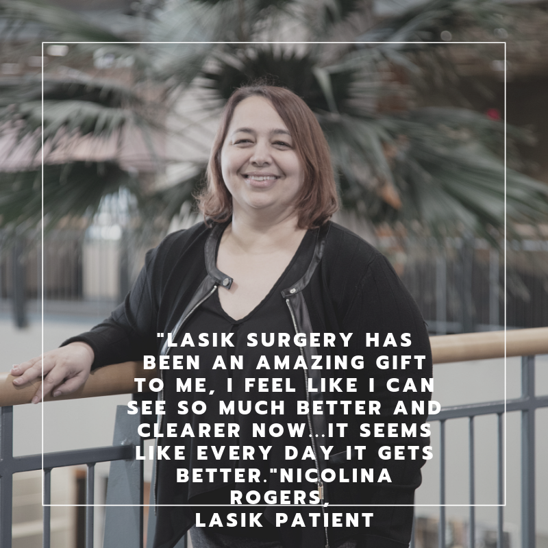 huntervision's tweet photo. Take a note from our patient, Nicolina Rogers, and free up those precious moments you spend fumbling for glasses &amp; contacts. Consider LASIK today! Go to https://t.co/0tjNBxEuEF too a free consult today!
#lasik #surgery #freedomofsight #seeclear #lasikorlando https://t.co/28hliOul3K