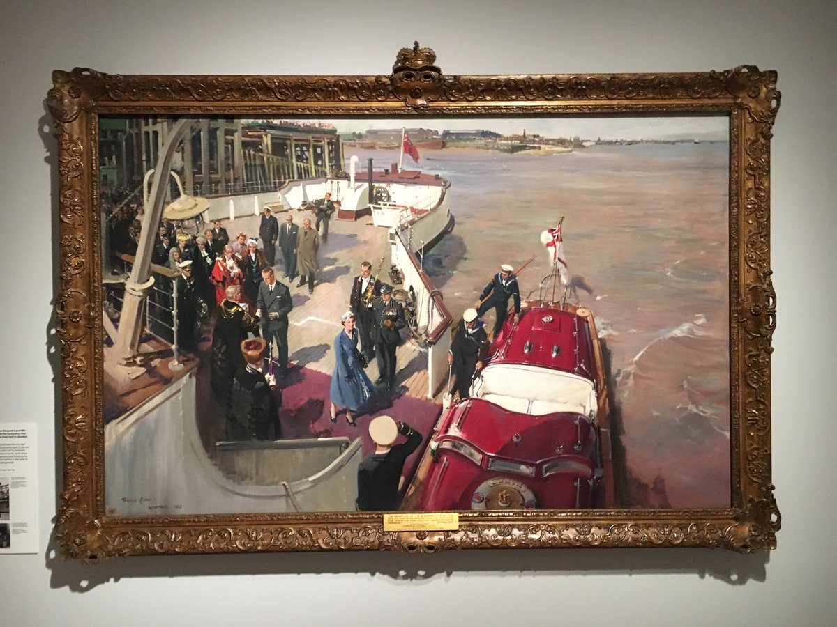 ArtCollectionHU's tweet image. We’re reminiscing today - here’s an exhibition throwback for #ThrowbackThursday - remember #PaintingPower and the beautiful art of Terence Cuneo? 
🚂 
For the next few Thursdays our #ArtoftheDay will explore our past exhibitions 🖼
