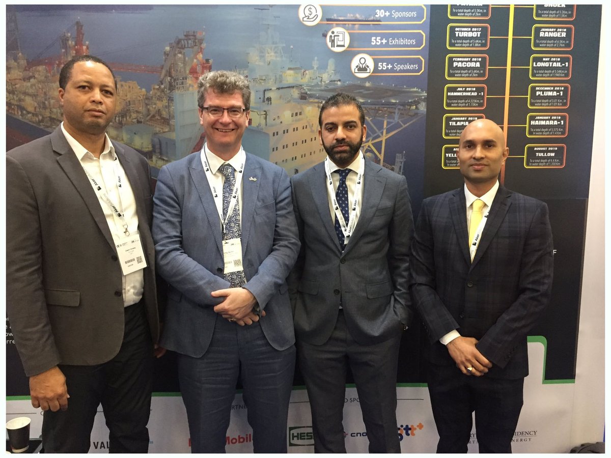 ValiantBMedia's tweet photo. Team Valiant is hosting the Guyana Pavilion at SPE Offshore Europe. Please visit us at booth 1AF51 to meet the top stakeholders of Guyanese oil & gas industry and get a rundown on numerous opportunities in #Guyana's offshore.
@SPE_OE @GREGQUINNFCO #OE19 #GIPEX #GOINVEST #GCCI https://t.co/Sftl5RlL1i