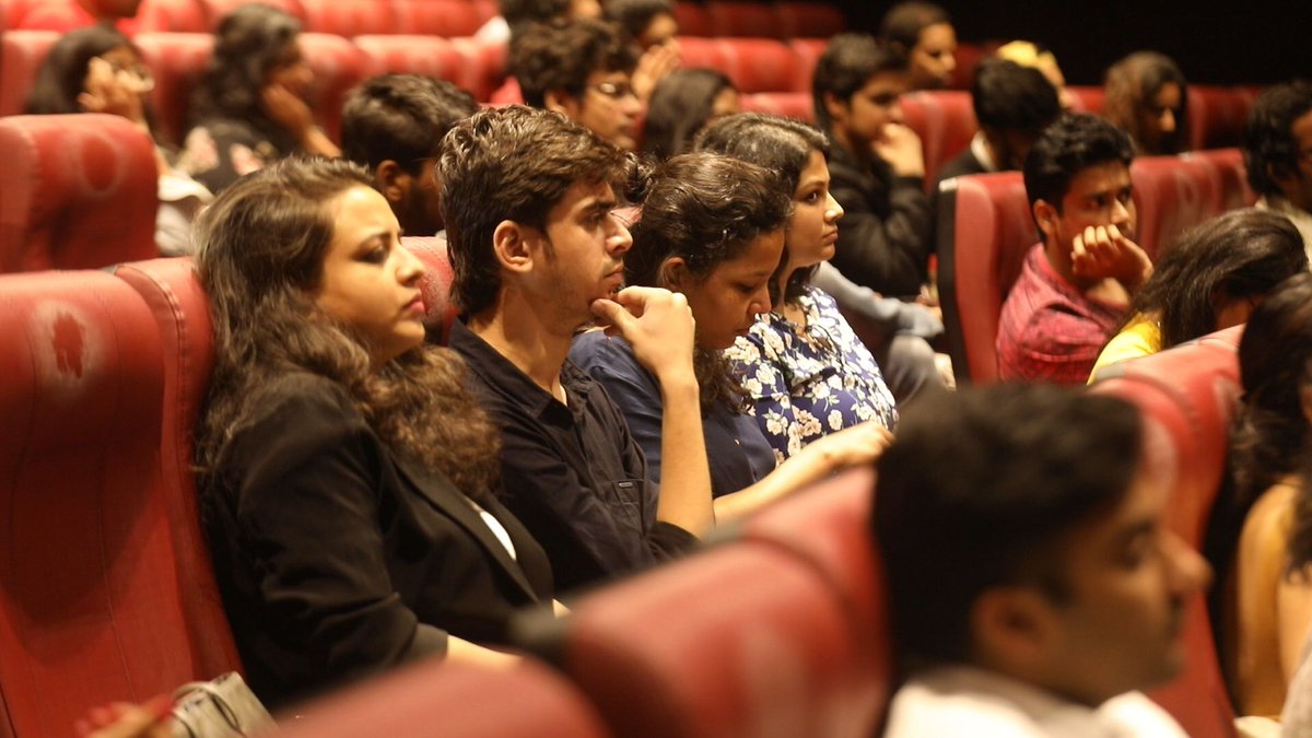 FilmCompanion's tweet photo. Snapshots from the second edition of PVR- #FCBlockbuster - We were joined by @TheDeverakonda and @iamRashmika with @PrimeVideoIN’s @vjsub for the screening of #DearComrade. Stay tuned for the next edition! @_PVRCinemas #DearComradeScreening https://t.co/CgimMP5fyo