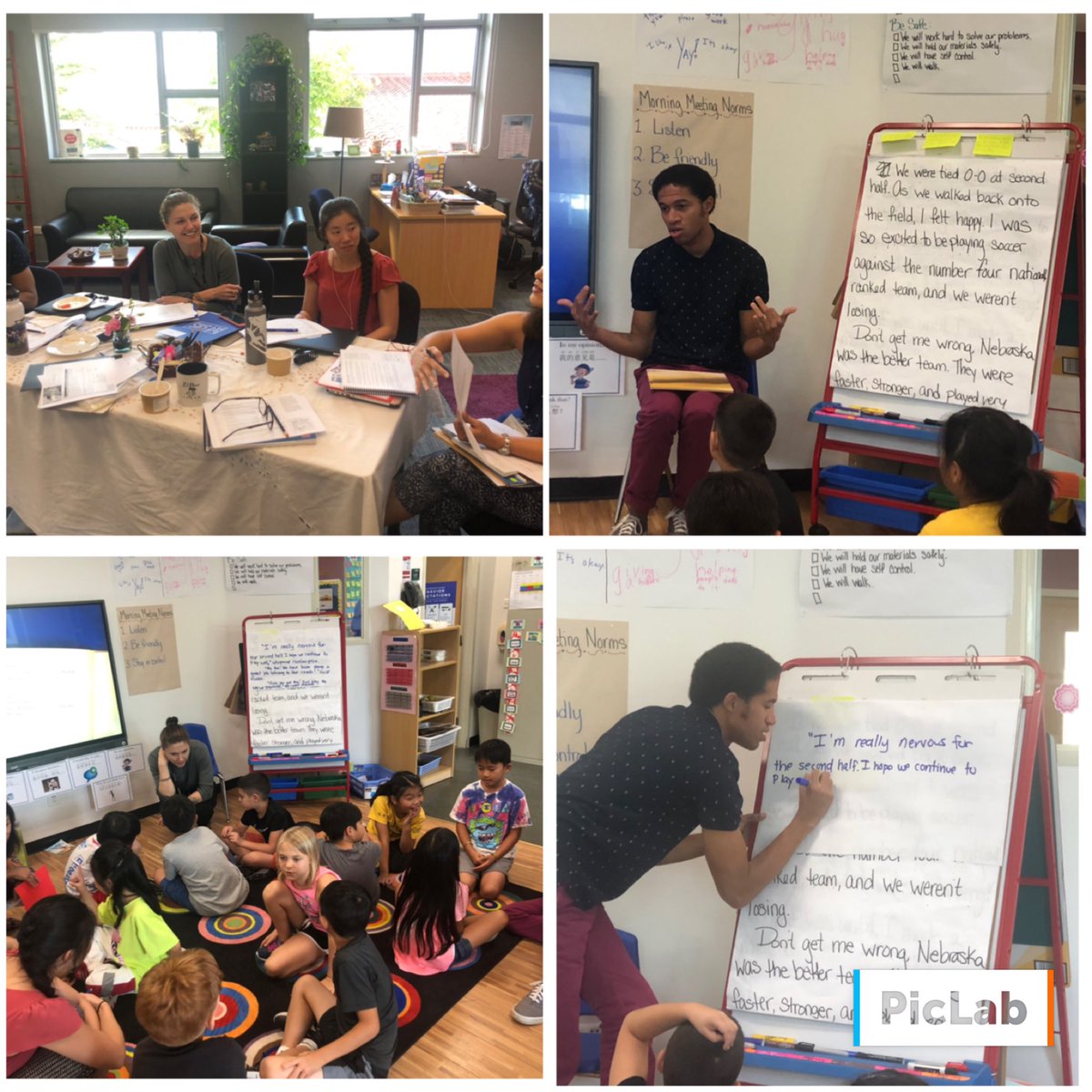 malihaiq5's tweet image. Our awesome teachers planning and teaching at our Writing Institute! #TCRWP #ReflectiveConversations #Coteaching @SASchina @MjHibbeln @serzinclioglu