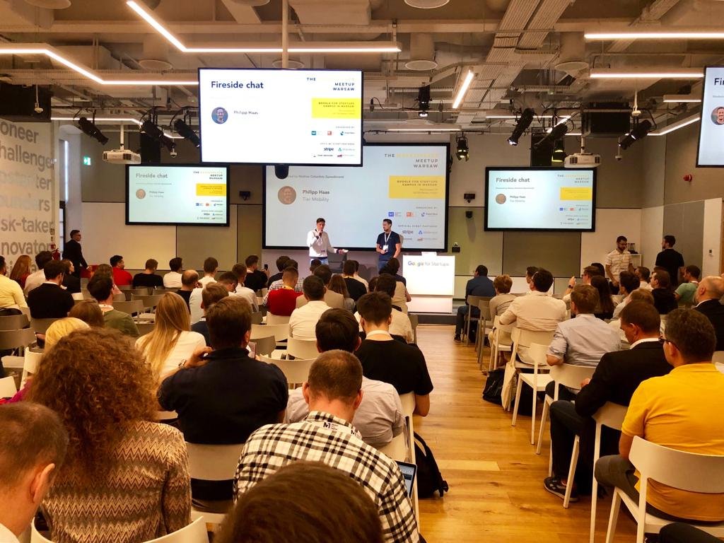 PointNineCap's tweet photo. Awesome chat with Philipp Haas from @tierscooters sharing the companies journey and how quickly it grew. #micromobility #marketplacemeetup #p9events https://t.co/rwC2jR0o0E