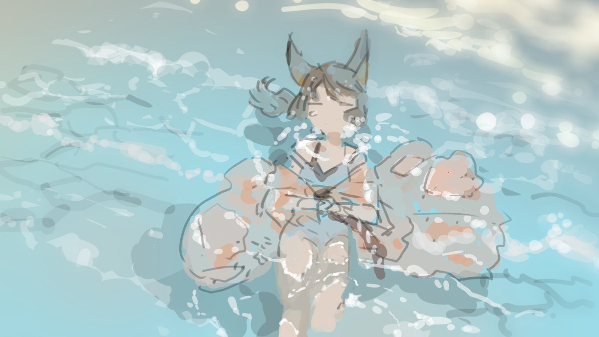 ひと時を共に #pixivファンタジアLS #PFLS【GST】 https://t.co/c6G6RRuEe6 