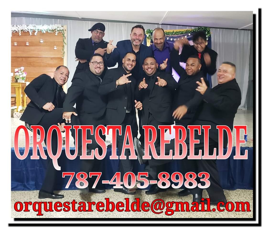 OrquestaRebelde's tweet photo. ORQUESTA REBELDE 
Bookings:
787-405-8983
orquestarebelde@gmail.com

Experiencia, Profesionalismo, Responsabilidad. Comunicate Con Nosotros. Haremos De Tu Actividad Familiar O Corporativa Una Experiencia Única, Incomparable E Inolvidable.

#LosRebeldes
#LaRebeldia
#OrquestaRebelde https://t.co/QlMgSQzdQh