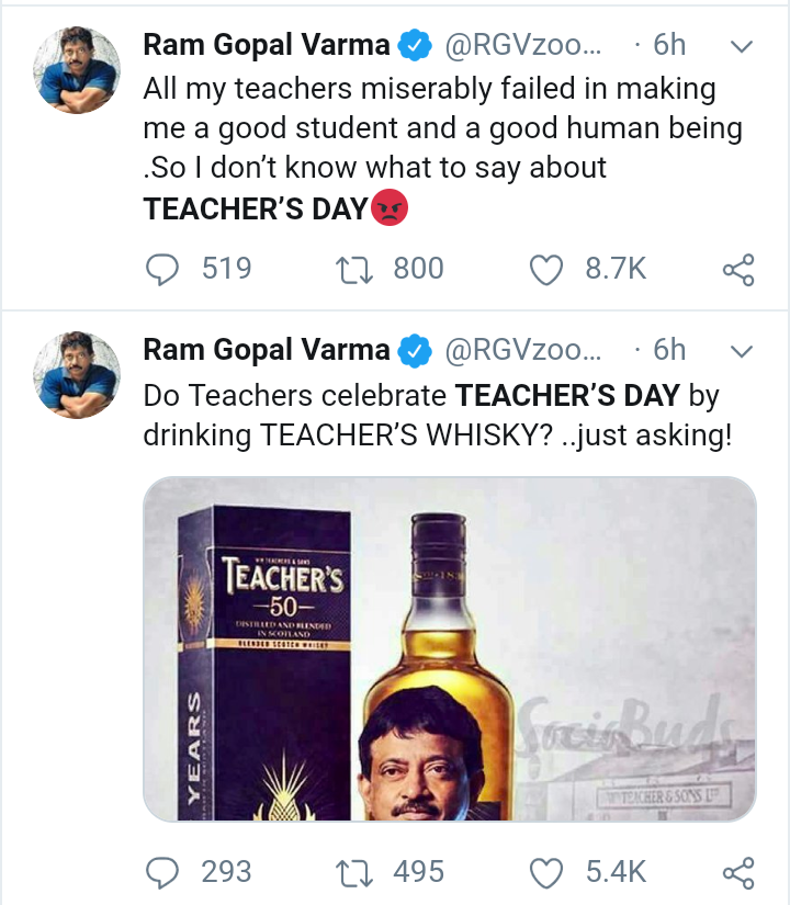 ThePrabalDatta's tweet photo. Epic Twittes by Ramu!
What's your view on this?

#TeachersDay 
#HappyTeachersDay2019 
#HappyTeachersDay https://t.co/wi3SHF8yJM