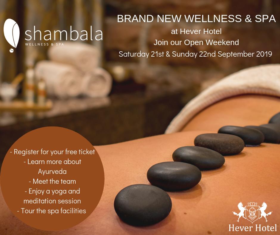 Would you like to come and see our BRAND NEW SPA? Join us at Shambala Spa’s Open Weekend, for your FREE place!
Register at one of our sessions here - bit.ly/2lB4otN #newspaopening #newspa #openweekend <a href="/KentWedVenues/">KentVenues</a> <a href="/KentishCeremony/">A Kentish Ceremony</a> @wedven #spaday #spaweekend #spa