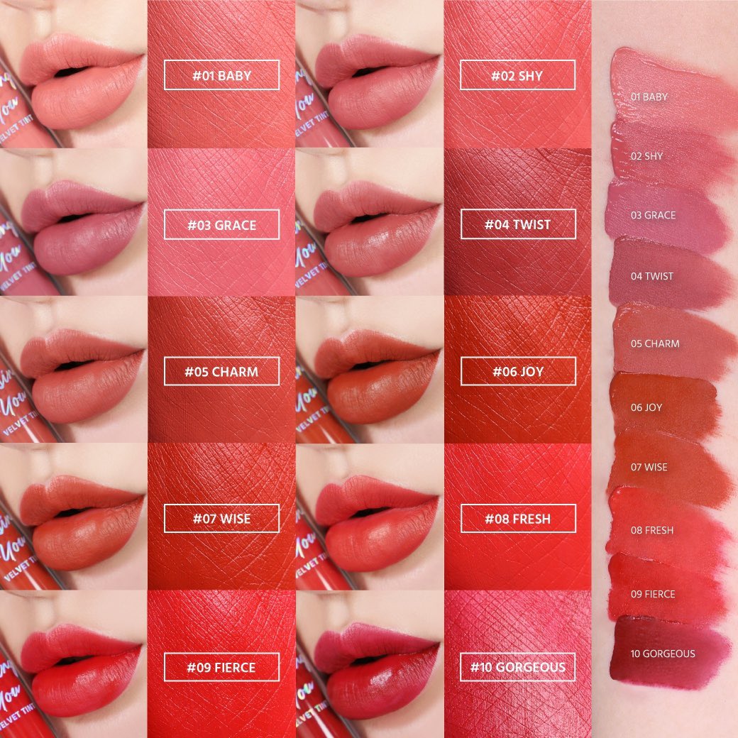 colorup_th's tweet photo. ✨NEW ✨วี๊ดดด  ลิปรุ่นใหม่ออกแล้ว 🔥 #แท่งละ99บาท ลิปสติกจิ้มจุ่มเเมต เนื้อ velvet บางเบา แต่ติดทน มีมาให้เลือกถึง 10 เฉดสี ➕  มา พร้อมแป้งเค้กทูเวย์หน้าเด้ง กันน้ำ กันเหงื่อ และกันแดด 3 เฉดสีนะ

#COLORUP #KISSINGYOU #VELVET #TINT #MILLE #MILLEBEAUTE https://t.co/iZK6kl28FQ