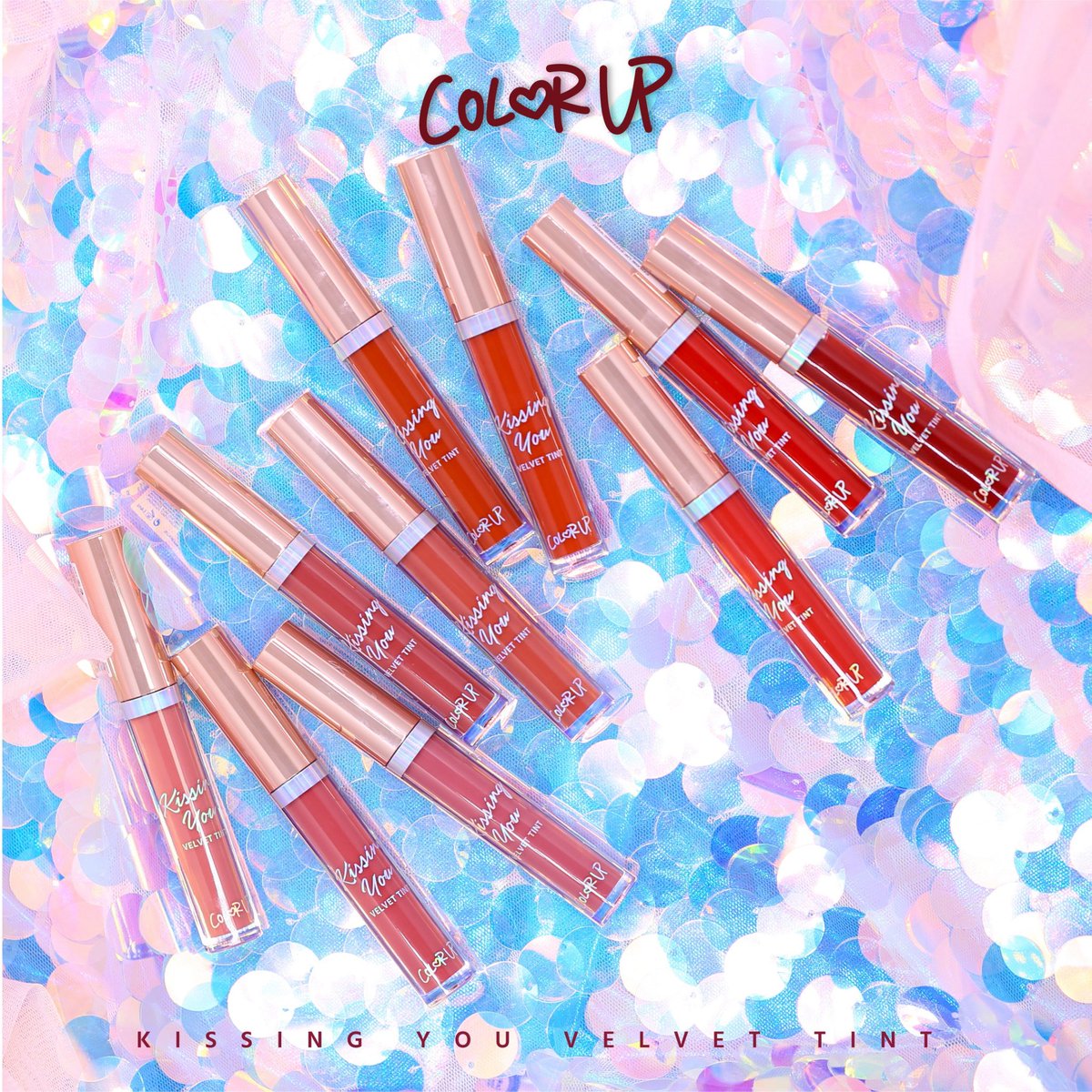 colorup_th's tweet photo. ✨NEW ✨วี๊ดดด  ลิปรุ่นใหม่ออกแล้ว 🔥 #แท่งละ99บาท ลิปสติกจิ้มจุ่มเเมต เนื้อ velvet บางเบา แต่ติดทน มีมาให้เลือกถึง 10 เฉดสี ➕  มา พร้อมแป้งเค้กทูเวย์หน้าเด้ง กันน้ำ กันเหงื่อ และกันแดด 3 เฉดสีนะ

#COLORUP #KISSINGYOU #VELVET #TINT #MILLE #MILLEBEAUTE https://t.co/iZK6kl28FQ