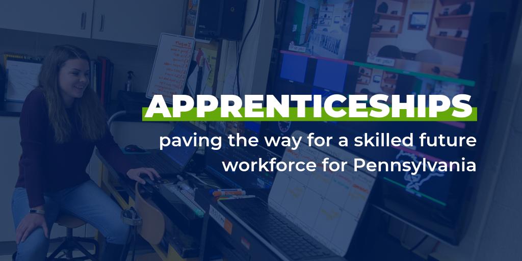 #Apprenticeships provide a different path to higher education + helps you:
💵Earn as you learn
🤝Work directly with an employer
💸avoid student debt

Gain real-world experience + national credentials for a  #JobThatPays! 💪pacareerlink.pa.gov/jponline/Commo…

 #WkDevWorksPA