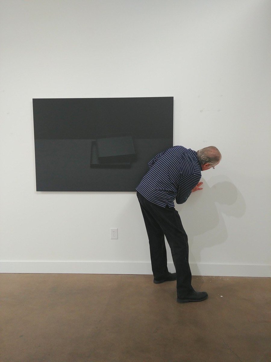 PDNBGallery's tweet photo. Men at Work: #BurtFinger & Don Netzer installation images. SATURDAY, SEPTEMBER 7th from 5-8 PM, OPENING RECEPTION-TWO NEW SOLO SHOWS: #VadimGushchin & #JeffreySilverthorne. These are two very different artists. JEFFREY SILVERTHORNE will be attending the opening! #MeetTheArtist https://t.co/3oQjYpLoDu