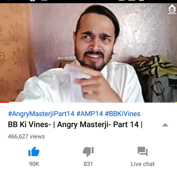 Ashutos62212422's tweet photo. #AngryMasterji14 #BBkiVines @Bhuvan_Bam what a amazing video bro . Maza aagya bhai . Give us more videos https://t.co/sFmy7L0EYV