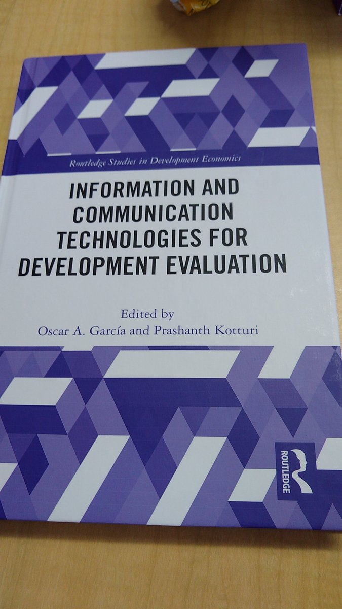 Brand new book launched at #Merltech addressing critical issues on #ICT4D, #evaluation, #Responsibledata, and more. Worth your time.