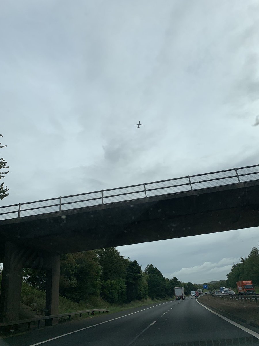 Pollybird1's tweet photo. Travelling through to Erskine Edinburgh Home today with @pamelas1985 who says planes are faster 😳#kidding #qualitydriver https://t.co/oNq9dumPkX