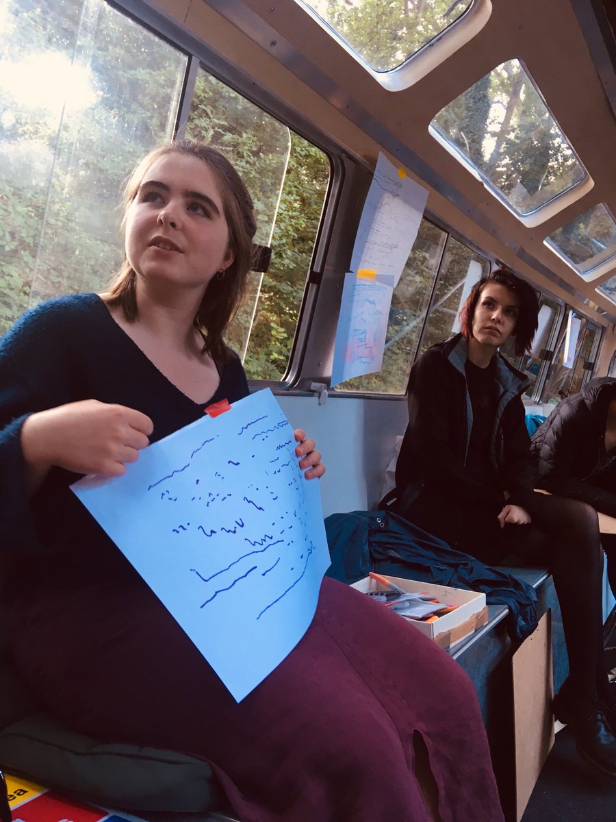 HinterlandsWAL's tweet photo. We had the best time in our canal recording studio! Day 3 of #PerformanceButty journey - making sound scores, gathering field recordings & experimenting with #Ableton live – in collaboration with #GatewayGlitch.
@CanalRiverTrust @peakcymru @MBACTrust @CRTWalesandSW @Arts_Wales_ https://t.co/UE6MAXxZts