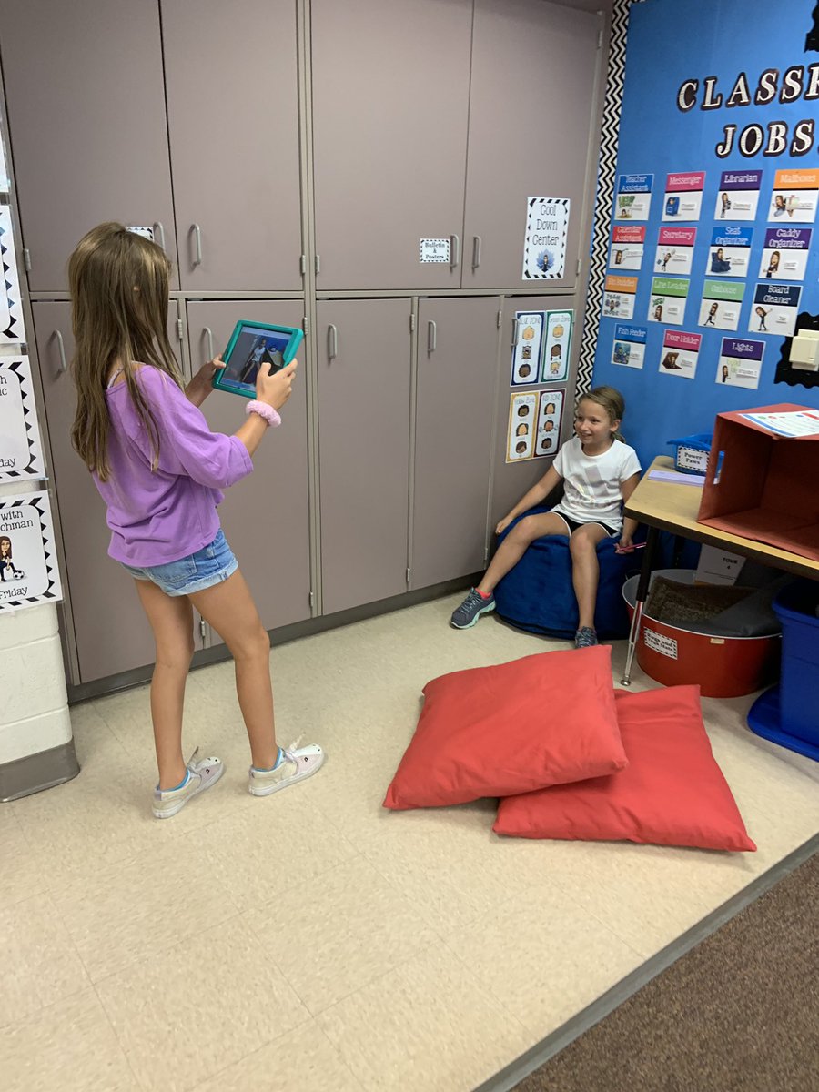 miss_toub's tweet image. We completed a partner @Seesaw activity today! Ss used all the amazing new tools in the app to make a collage of our flexible seating options! They worked collaboratively and recorded to explain the rules of each seat! Super fun! #cbgroveland #cbsdtech 📱🌟✅🎥
