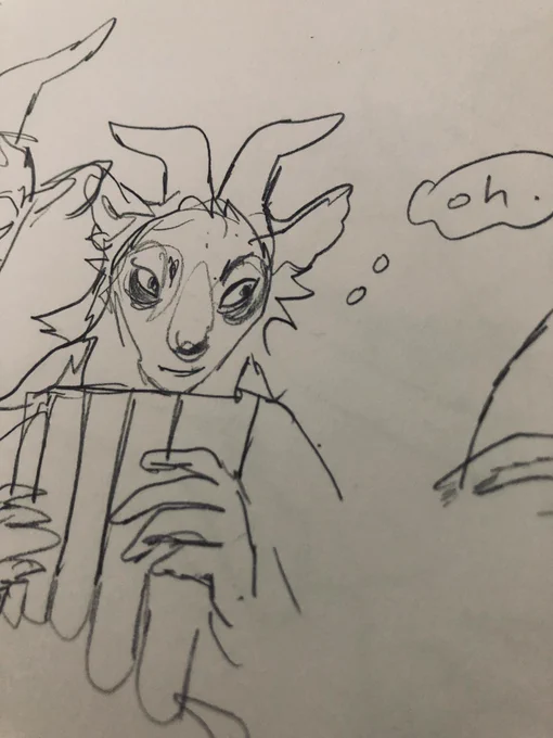 relearning drawing. faun w panpipes &amp; laughable life drawing ? 