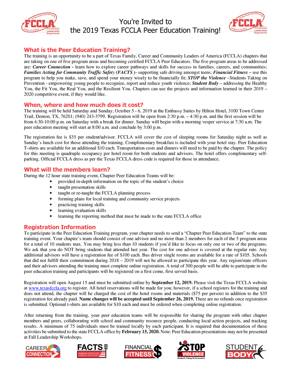 Texas FCCLA tweet media