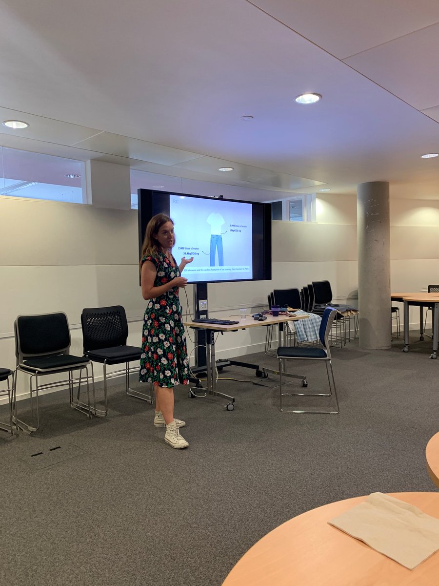 What is the environmental impact of your outfit? Can our pitching panel answer this question?