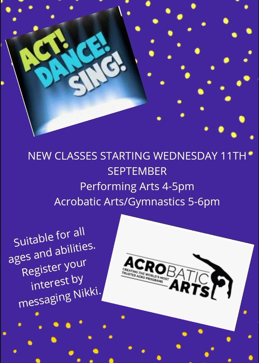 stockerdance's tweet photo. New classes starting next week. https://t.co/OUgGhaYwAU