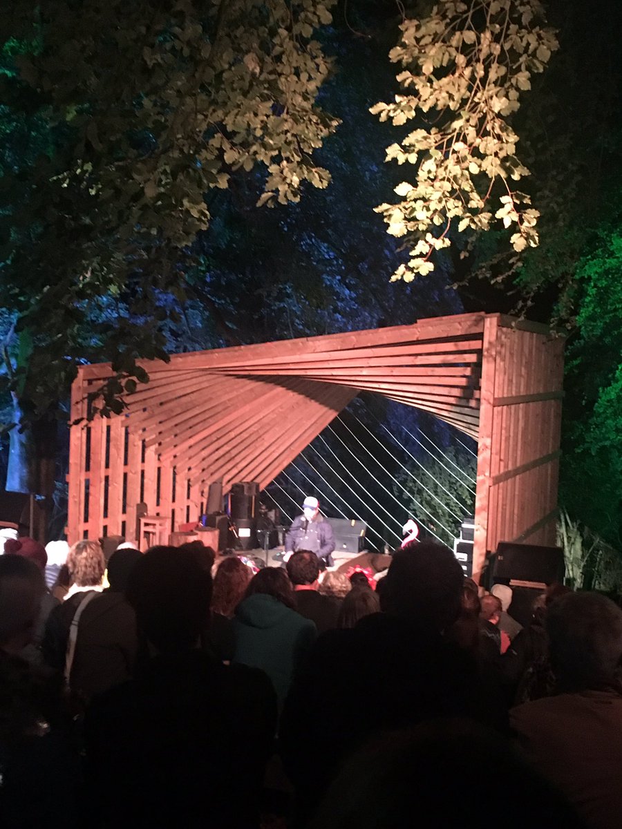 The marvellous @phlaimeaux  doing a particularly marvellous gig at <a href="/EOTR/">EndOfTheRoadFestival</a> 
 
This was of course the first half, before the now legendary Foameaux Party in the woods... watch out for the many new Davids and Davinas in May 2020. #EOTR #EOTR19
