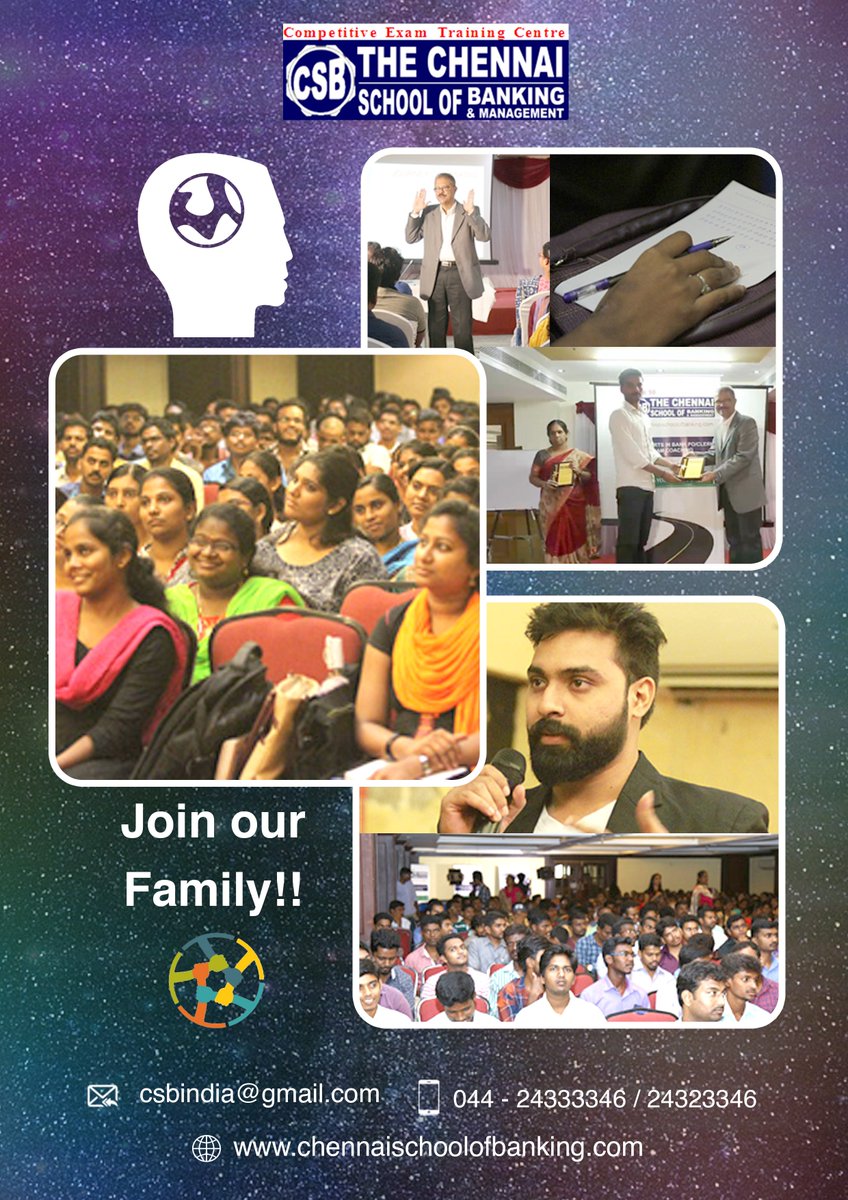 of_banking's tweet image. #bankexamcoaching #bankmocktests  #ibpsmocktest #sbimocktest #freemocktests #bankexammocktest #rrbmocktest #bankexamtraining #bankexamcoachingcentre 
Checkout chennaischoolofbanking.com