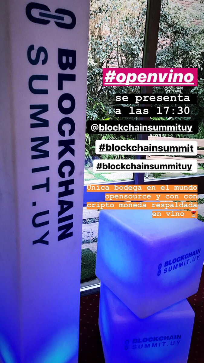 OpenVinoDAO's tweet photo. Empezó el gran evento Blockchain Summit UY. Openvino se presentará a las 17:30 hs en el Salón Long Drive del Club de Golf en MVD, Uruguay #BSUY19 #openvino #blockchain #blockchainsummituy https://t.co/UmfVqulRs9