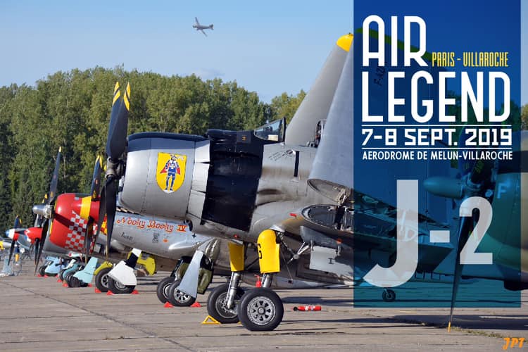 [On en parle] @AirLegendJMA c'est ce week-end ! Un beau rendez-vous aéronautique avec l'un des plus grands meetings aériens d'Europe sur l'aérodrome de Melun-Villaroche ! Pour toutes les informations et le pré-achat de billets : airlegend.fr #avgeek