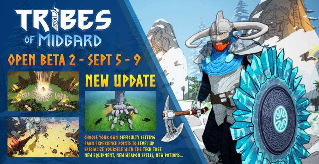 linuxgamecons's tweet photo. #TribesofMidgard survival #releases #OpenBeta2 for Windows PC, #Linux https://t.co/MokHftcHyW @tribesofmidgard @norsfell @steam_games https://t.co/NxEQCxg2ih https://t.co/Rm9b6iaj7t