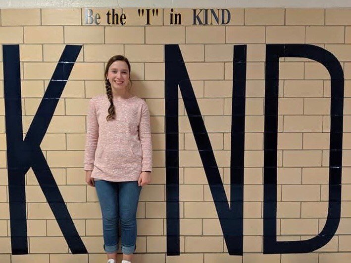 CHS is reminding students to be the "I" in KIND! It starts with 1. #betheiinkind #landersarekind