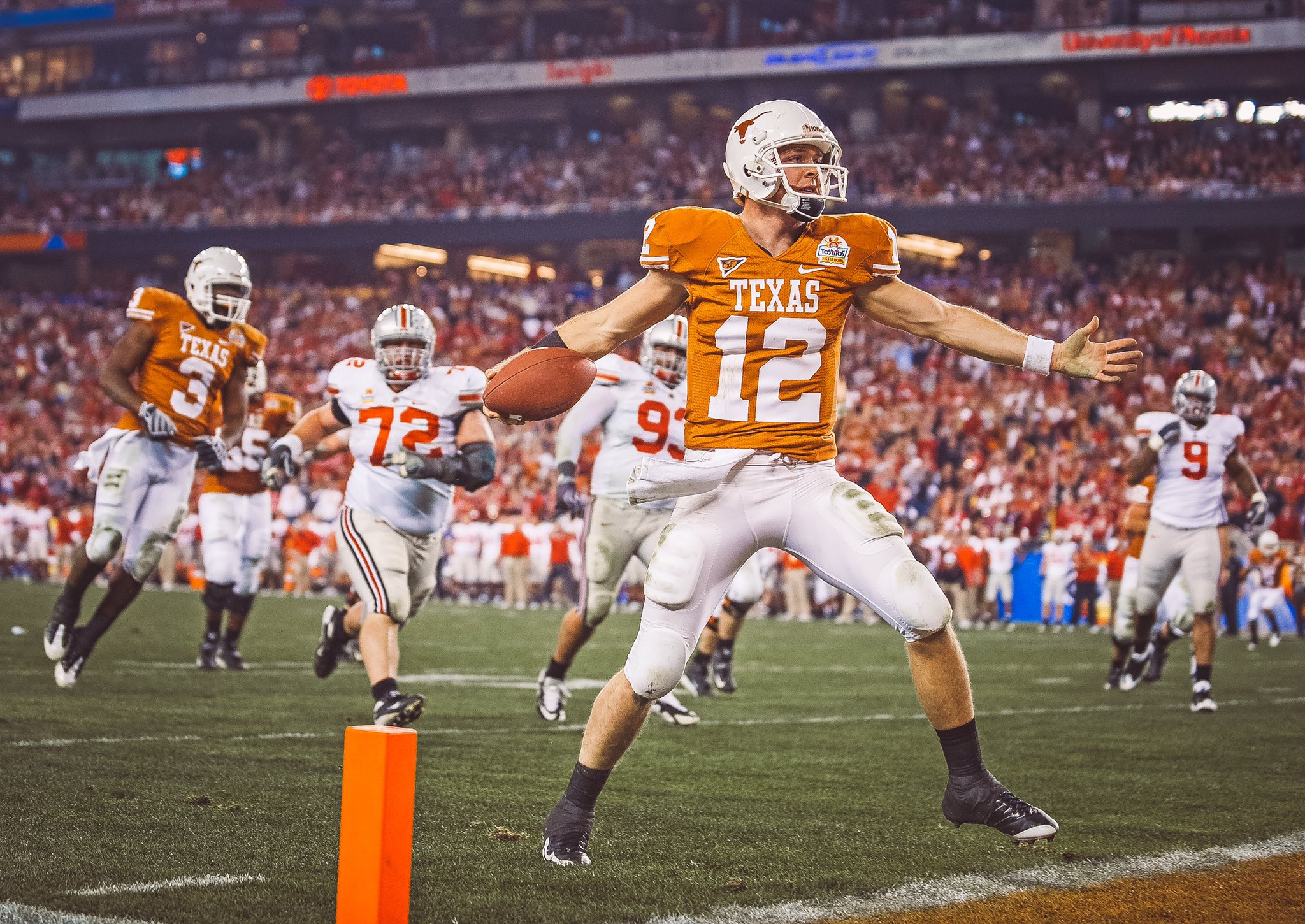 Help us wish the , Colt McCoy, a very happy birthday!   