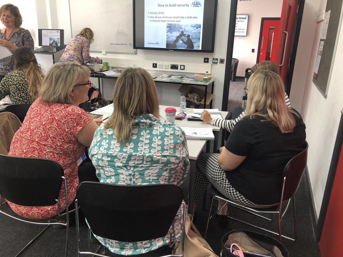 Fantastic start to our training this academic year working with Futures in Mind on ELSA training for school staff.