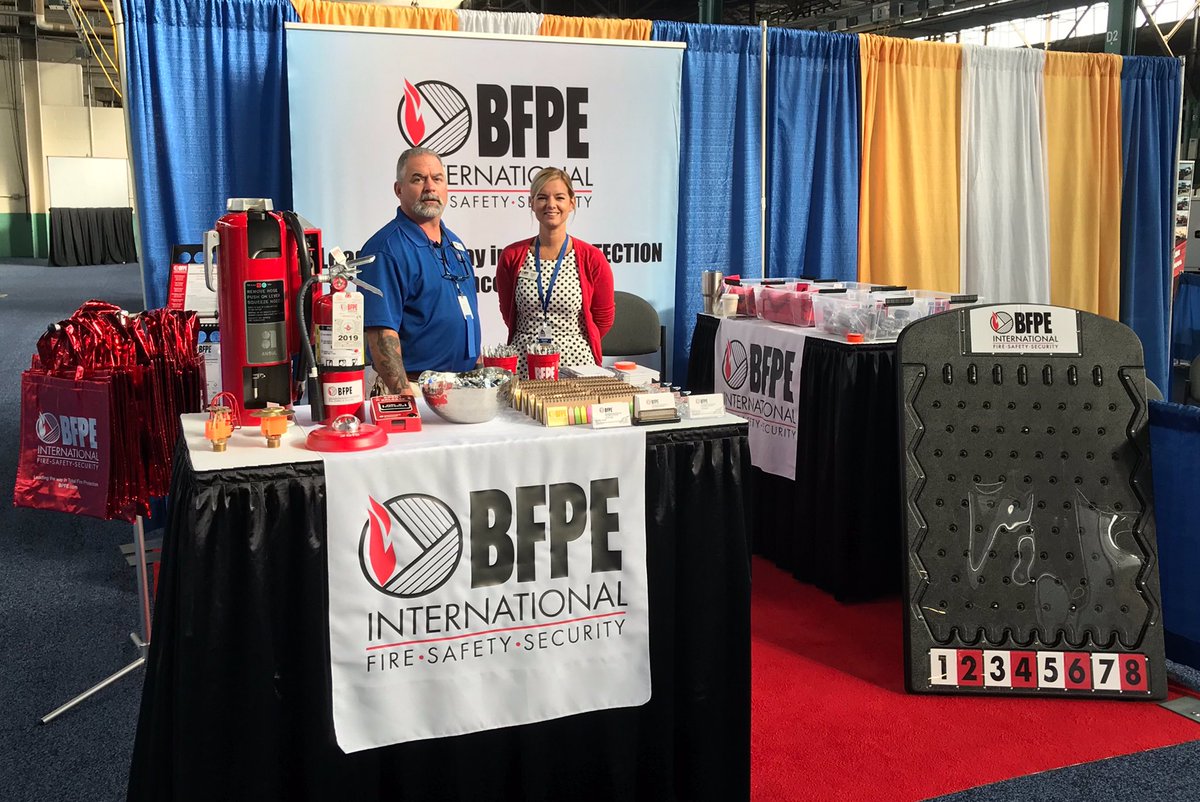 BFPE_INTL's tweet photo. Talk Total Fire Protection with Mike &amp; Kendra at the PA Procurement Expo, Booth 1819,  today 8am-3pm, Farm Show Complex, Harrisburg, PA. Play plinko! Everybody is a winner with #BFPE! Contact Us for more info at https://t.co/2l7MTv54e4. #TeamBFPE https://t.co/ZR7Tey5pxR