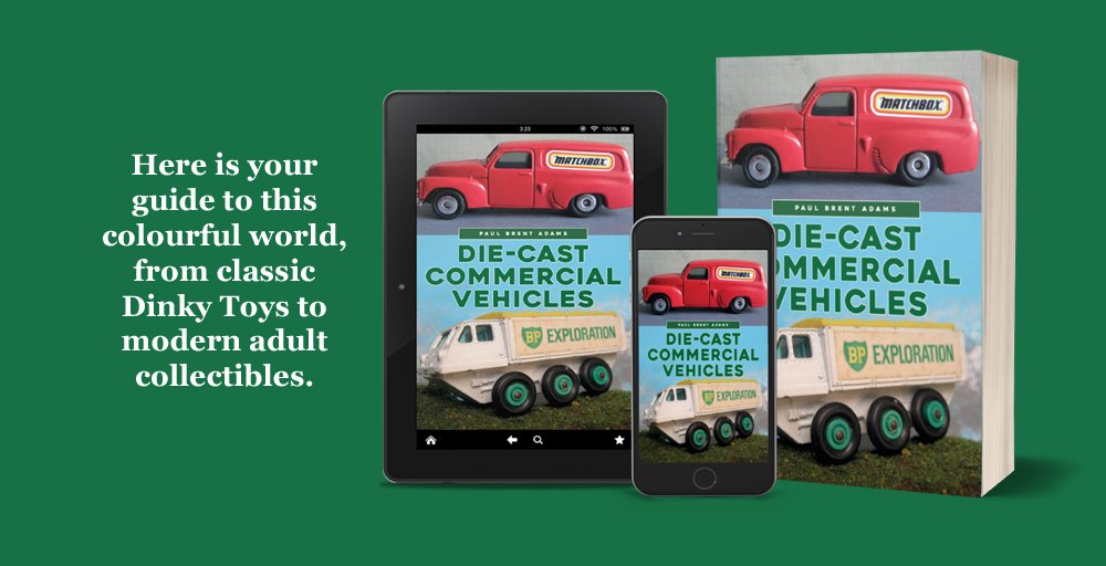 amberleybooks's tweet photo. #AmberleyBlog 'Die-cast Commercial Vehicles' by #PaulBrentAdams
Die-cast toys first appeared a little over a century ago. The first vehicles to be produced were cars, but commercial vehicles soon followed.
#DiecastCommercialVehicles #Diecast #Models
https://t.co/J01LqEWZL2 https://t.co/ziqLl3Bah9