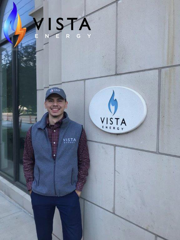VistaEnergy's tweet photo. For Vista Energy’s Customer Service Representative of the Month, we want to recognize Alan for his service and hard work with the Vista Energy customer service team. Alan likes conversing with new people and working out in his free time. Thank you Alan! https://t.co/u8KW1n71Za