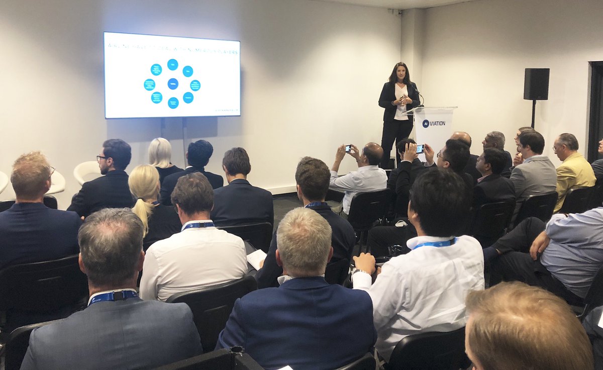 conferencecait's tweet photo. Exciting start to the afternoon in #aiviation with Iris Taguet, head of #blockchain program @AirFranceKLM speaking about use-cases in #aviation
@airlinesblog #AviationFest https://t.co/dyqSgGQyRy