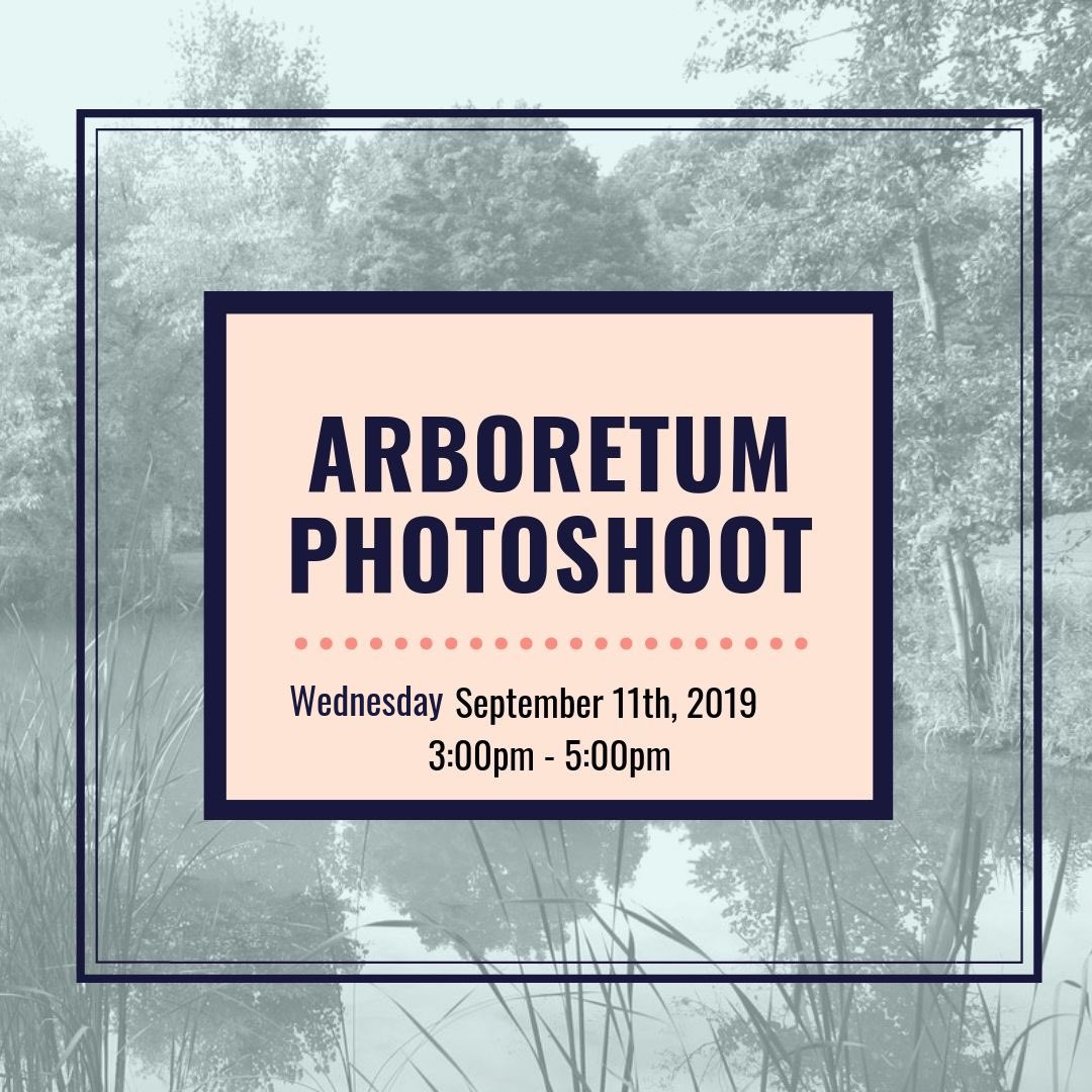 GUHUmedia's tweet photo. Reminder our Arboretum Photoshoot is coming up soon! Bring a DSLR or rent one from the cage! See you there! 📸 https://t.co/LDjBxKqZ4S