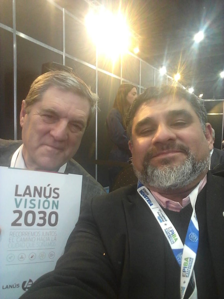 Producción Lanus presente en EPIBA Costa Salguero
#epiba 
<a href="/valin_comex/">Guillermo Valin</a>
 #costasalguero #Industrias