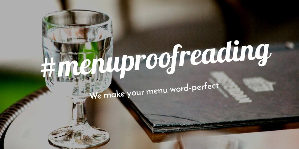 ProofreadMyMenu's tweet image. We help restaurants, cafés, takeaways, and bars around the world — the #1 menu proofreading service. proofreadmymenu.com #menuproofreading #proofreading