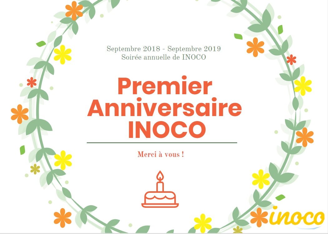 Inoco_paris's tweet photo. 🎉 INOCO souffle sa première bougie !

Déjà 1 an que cette belle histoire a commencé à s'écrire avec vous
#merciavous #bienveillance #innovation #soiréeannuelle https://t.co/ZDbZIynPC4