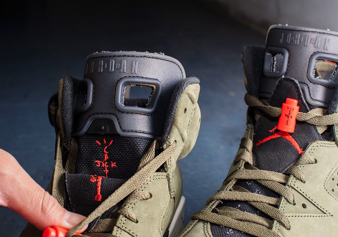 J23app's tweet photo. Detailed photos of the upcoming Travis Scott x Jordan 6 Retro 🔥

via @SneakerNews https://t.co/EKacOjqDue