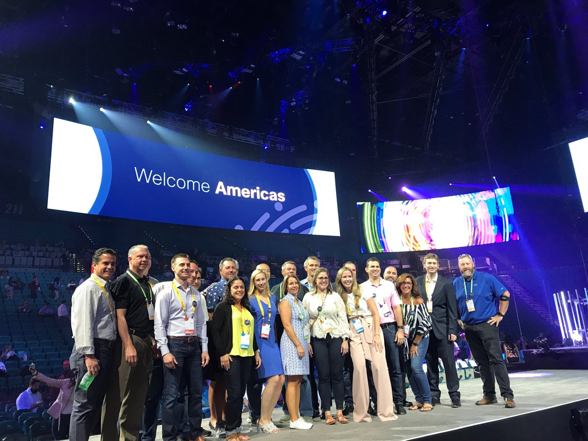 erinkweber's tweet photo. I can't believe it's been a week since I had to say goodbye to some of the most brilliant minds @Cisco. The FY19 Americas Advisory Council quite literally impacted the strategy of our organization. Cheers to an amazing year! #ThrowbackThursday #CiscoIMPACT #AACImpact #OneAmericas https://t.co/5WjwpODGUw