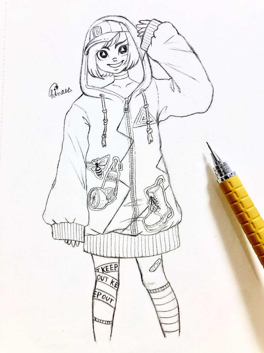千菜恵 シャーペンで描いた 派手パーカー ストリートファッション描くの楽しい イラスト 私の絵柄が好みって人にフォローされたい 絵描きさんと繋がりたい 千菜恵 シャーペンで描いた 派手パーカー ストリートファッション描くの楽しい イラスト 私の絵柄が好みって人にフォローされたい 絵描きさんと繋がりたい